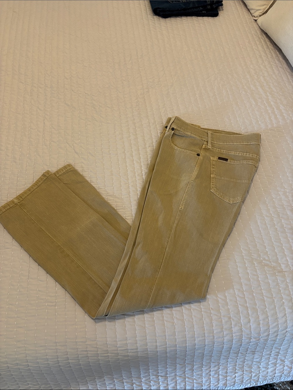 Men's Ariat M7 slim fit Pants in Khaki 32/34
